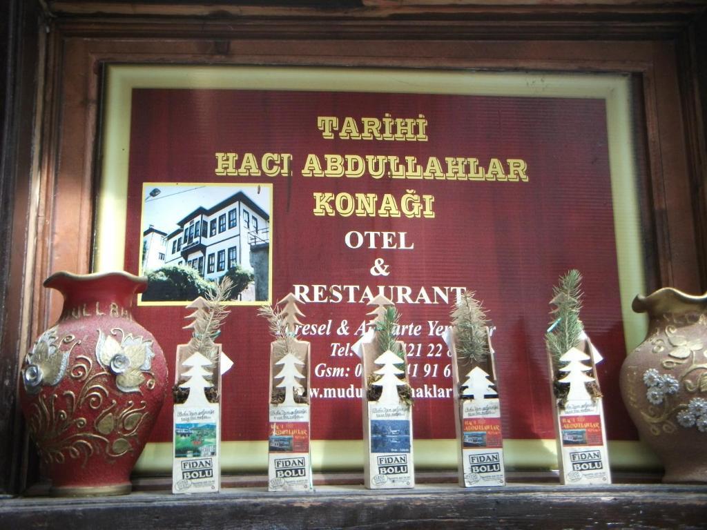 Hôtel Haci Abdullahlar Konagi à Mudurnu Extérieur photo